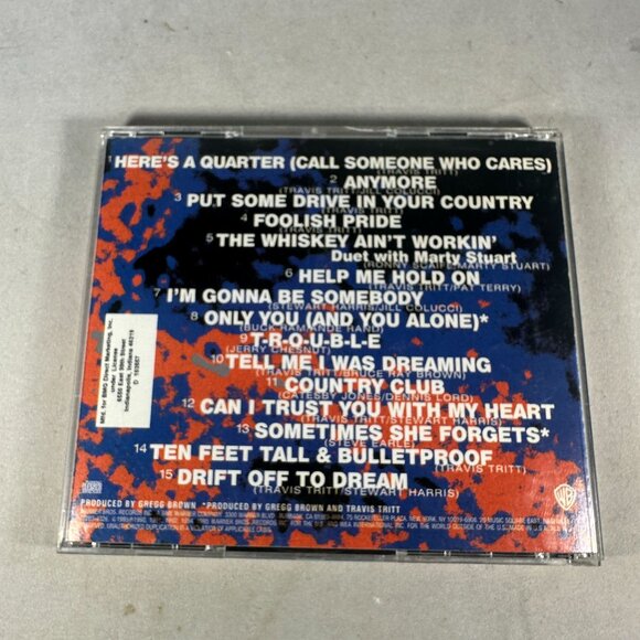 Travis Tritt Greatest Hits From The Beginning CD Country Album 1995 Warner Bros - Picture 2 of 3